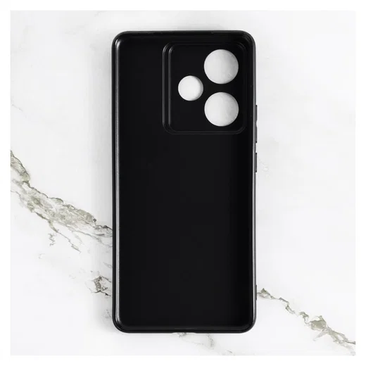 Realme GT 7T Hoesje Dun TPU Back Cover Matte Zwart afbeelding 7