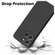 Motorola Moto G86 Hoesje Dun TPU Back Cover Matte Zwart afbeelding 2
