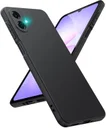 Samsung Galaxy A07 Hoesje Dun TPU Back Cover Matte Zwart