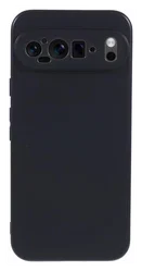 Google Pixel 10 Pro XL Hoesje Dun TPU Back Cover Matte Zwart afbeelding