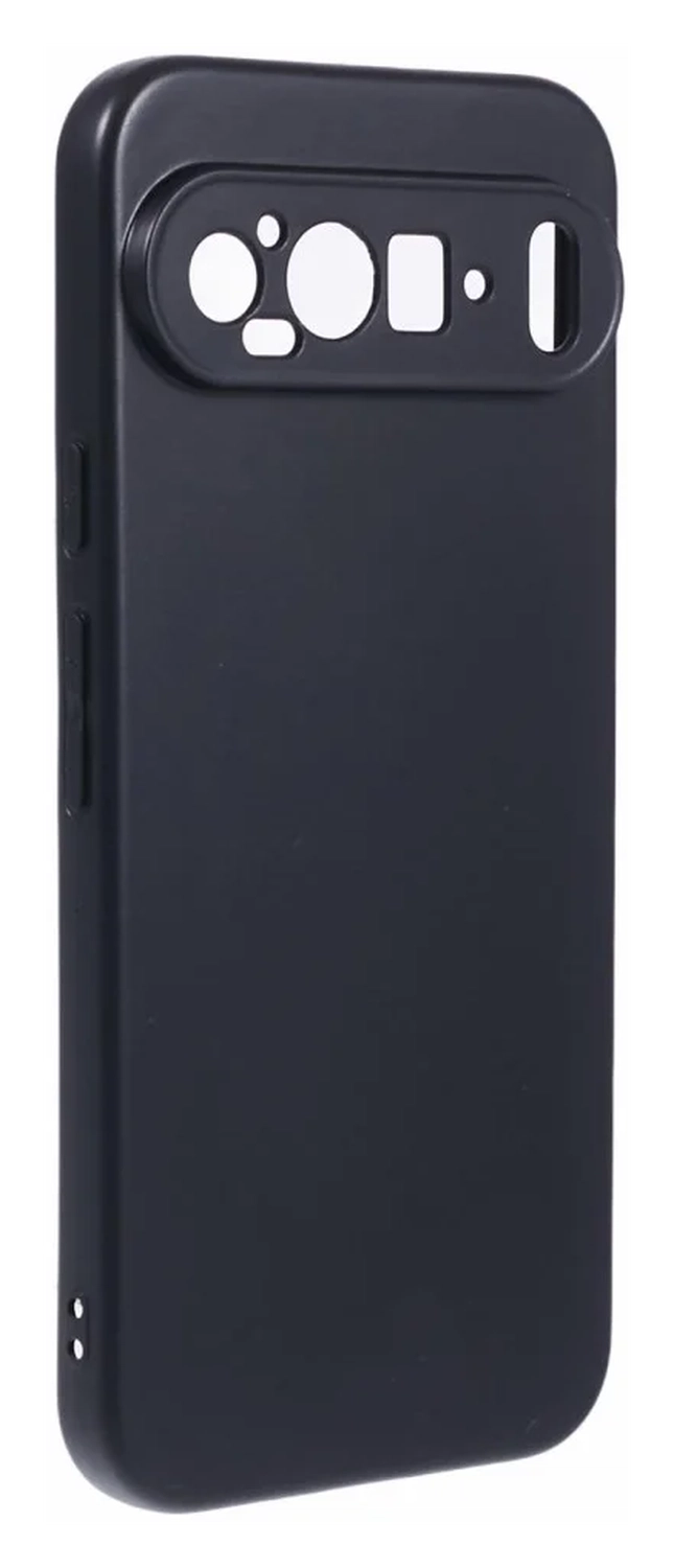 Google Pixel 10 Pro XL Hoesje Dun TPU Back Cover Matte Zwart afbeelding 2