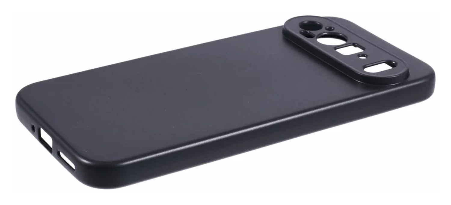 Google Pixel 10 Pro XL Hoesje Dun TPU Back Cover Matte Zwart afbeelding 4