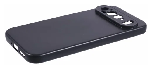 Google Pixel 10 Pro XL Hoesje Dun TPU Back Cover Matte Zwart afbeelding 4