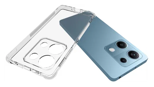 Xiaomi Redmi Note 14S Hoesje Schokbestendig en Dun TPU Back Cover Transparant afbeelding 2