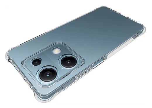 Xiaomi Redmi Note 14S Hoesje Schokbestendig en Dun TPU Back Cover Transparant afbeelding 4