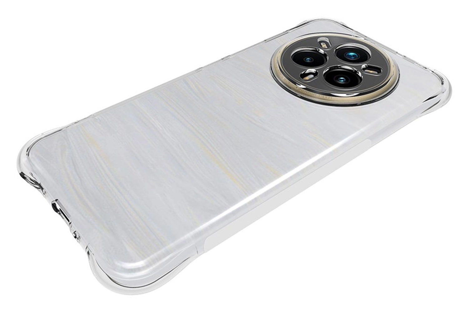 Realme 14 Pro Hoesje Schokbestendig en Dun TPU Back Cover Transparant afbeelding 4
