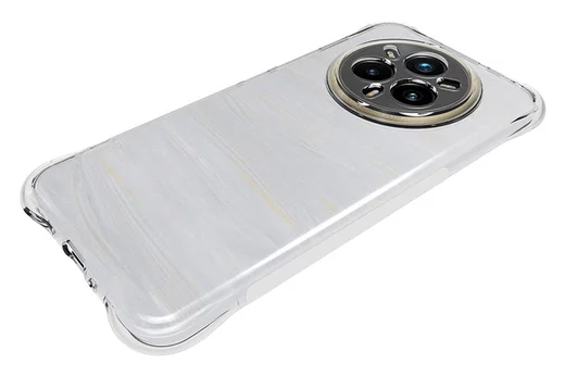 Realme 14 Pro Hoesje Schokbestendig en Dun TPU Back Cover Transparant afbeelding 4