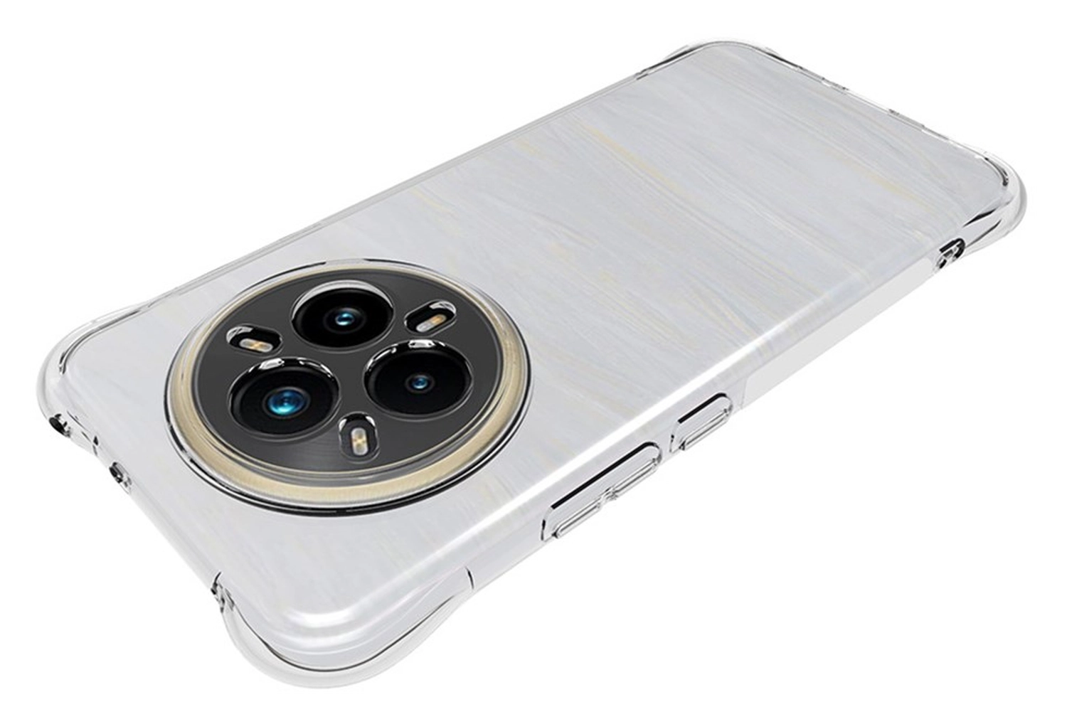 Realme 14 Pro Hoesje Schokbestendig en Dun TPU Back Cover Transparant afbeelding 5