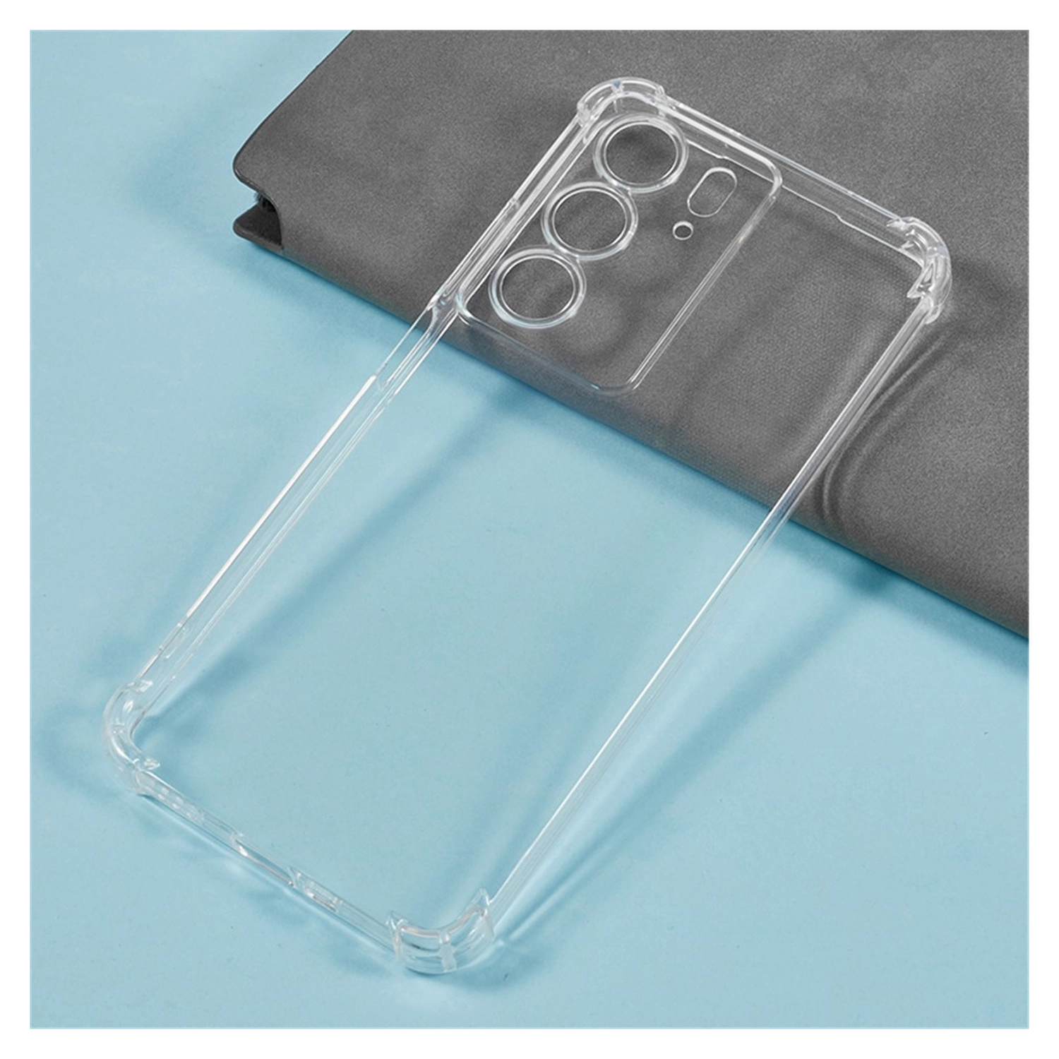 Realme 14X Hoesje Schokbestendig en Dun TPU Back Cover Transparant afbeelding 4