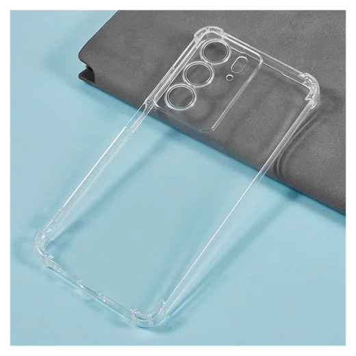 Realme 14X Hoesje Schokbestendig en Dun TPU Back Cover Transparant afbeelding 4