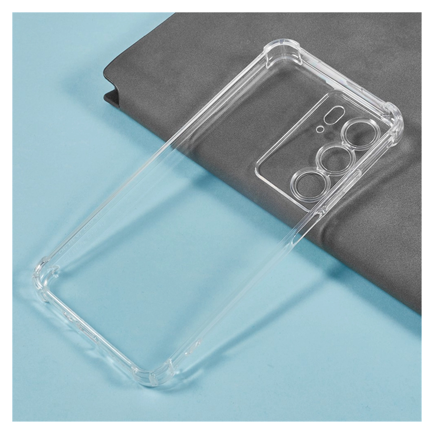 Realme 14X Hoesje Schokbestendig en Dun TPU Back Cover Transparant afbeelding 5