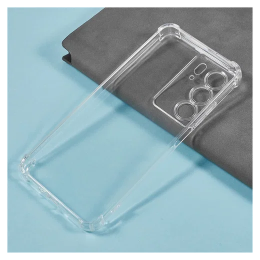Realme 14X Hoesje Schokbestendig en Dun TPU Back Cover Transparant afbeelding 5