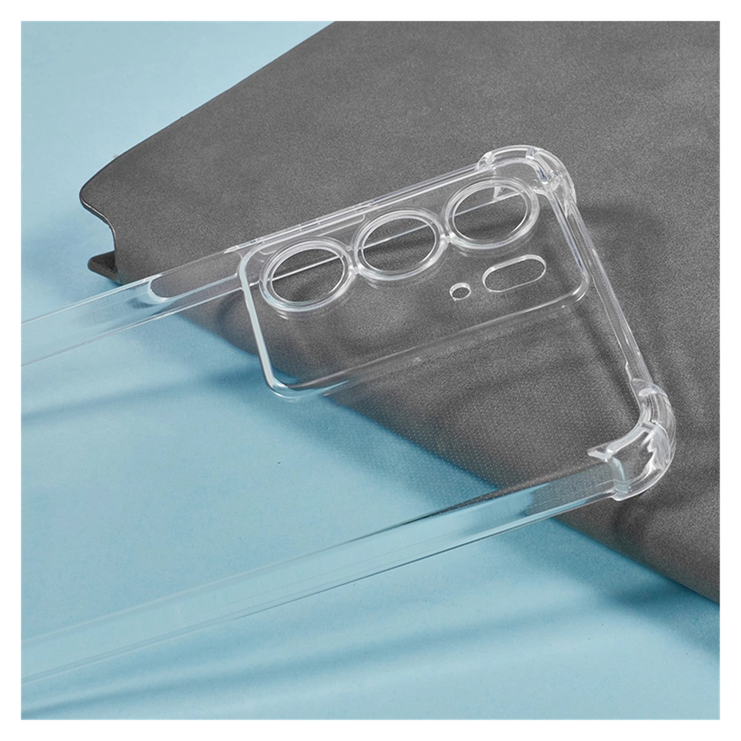 Realme 14X Hoesje Schokbestendig en Dun TPU Back Cover Transparant afbeelding 7
