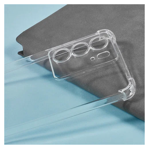 Realme 14X Hoesje Schokbestendig en Dun TPU Back Cover Transparant afbeelding 7