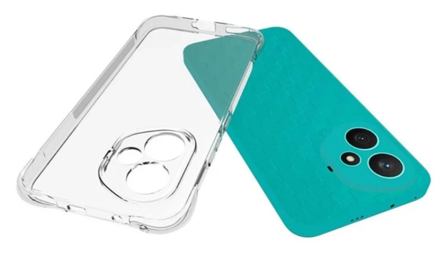 Honor 400 Hoesje Schokbestendig en Dun TPU Back Cover Transparant afbeelding 2