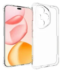 Honor 400 Pro Hoesje Schokbestendig en Dun TPU Back Cover Transparant afbeelding