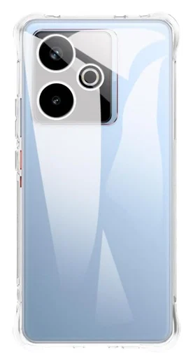 Realme GT 7T Hoesje Schokbestendig en Dun TPU Back Cover Transparant afbeelding 1