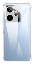 Realme GT 7T Hoesje Schokbestendig en Dun TPU Back Cover Transparant afbeelding