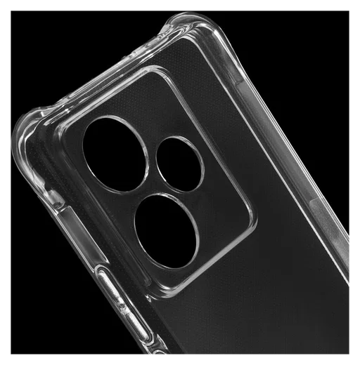 Realme GT 7T Hoesje Schokbestendig en Dun TPU Back Cover Transparant afbeelding 4