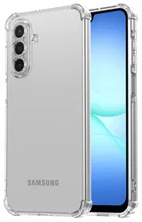 Samsung Galaxy A17 Hoesje Schokbestendig en Dun TPU Back Cover Transparant afbeelding
