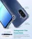 Samsung Galaxy A17 Hoesje Schokbestendig en Dun TPU Back Cover Transparant afbeelding 6