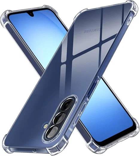 Samsung Galaxy A17 Hoesje Schokbestendig en Dun TPU Back Cover Transparant afbeelding 11