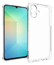 Samsung Galaxy A07 Hoesje Schokbestendig en Dun TPU Back Cover Transparant afbeelding