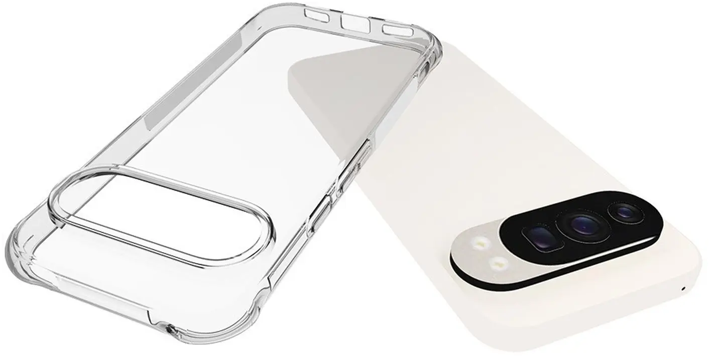 Google Pixel 10 / 10 Pro Hoesje Schokbestendig en Dun TPU Back Cover Transparant afbeelding 4