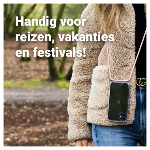 Samsung Galaxy A17 Hoesje met Koord Schokbestendig TPU Transparant afbeelding 8