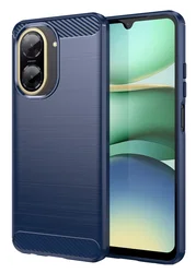 Xiaomi Redmi A5 Hoesje Geborsteld TPU Flexibele Back Cover Blauw afbeelding