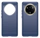 Realme 14 Pro Hoesje Geborsteld TPU Flexibele Back Cover Blauw afbeelding 2
