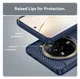 Realme 14 Pro Hoesje Geborsteld TPU Flexibele Back Cover Blauw afbeelding 7