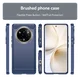 Realme 14 Pro Hoesje Geborsteld TPU Flexibele Back Cover Blauw afbeelding 8