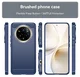 Realme 14 Pro Plus Hoesje Geborsteld TPU Flexibele Back Cover Blauw afbeelding 7