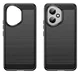 Honor 400 Hoesje Geborsteld TPU Flexibele Back Cover Zwart afbeelding 2