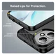 Honor 400 Hoesje Geborsteld TPU Flexibele Back Cover Zwart afbeelding 6