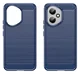 Honor 400 Hoesje Geborsteld TPU Flexibele Back Cover Blauw afbeelding 2