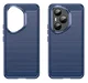 Honor 400 Pro Hoesje Geborsteld TPU Flexibele Back Cover Blauw afbeelding 2