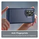 Honor 400 Pro Hoesje Geborsteld TPU Flexibele Back Cover Blauw afbeelding 5