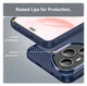 Honor 400 Pro Hoesje Geborsteld TPU Flexibele Back Cover Blauw afbeelding 6