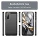 Samsung Galaxy A17 Hoesje Geborsteld TPU Flexibele Back Cover Zwart afbeelding 8