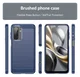 Samsung Galaxy A17 Hoesje Geborsteld TPU Flexibele Back Cover Blauw afbeelding 8