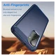 Samsung Galaxy A17 Hoesje Geborsteld TPU Flexibele Back Cover Blauw afbeelding 2