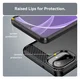 Samsung Galaxy A07 Hoesje Geborsteld TPU Flexibele Back Cover Zwart afbeelding 7