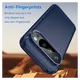 Google Pixel 10 / 10 Pro Hoesje Geborsteld TPU Flexibele Back Cover Blauw afbeelding 5
