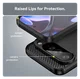 Google Pixel 10 Pro XL Hoesje Geborsteld TPU Flexibele Back Cover Zwart afbeelding 4