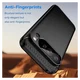Google Pixel 10 Pro XL Hoesje Geborsteld TPU Flexibele Back Cover Zwart afbeelding 6