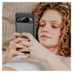 Google Pixel 10 Pro XL Hoesje Geborsteld TPU Flexibele Back Cover Zwart afbeelding 9