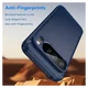 Google Pixel 10 Pro XL Hoesje Geborsteld TPU Flexibele Back Cover Blauw afbeelding 6