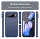 Google Pixel 10 Pro XL Hoesje Geborsteld TPU Flexibele Back Cover Blauw afbeelding 8